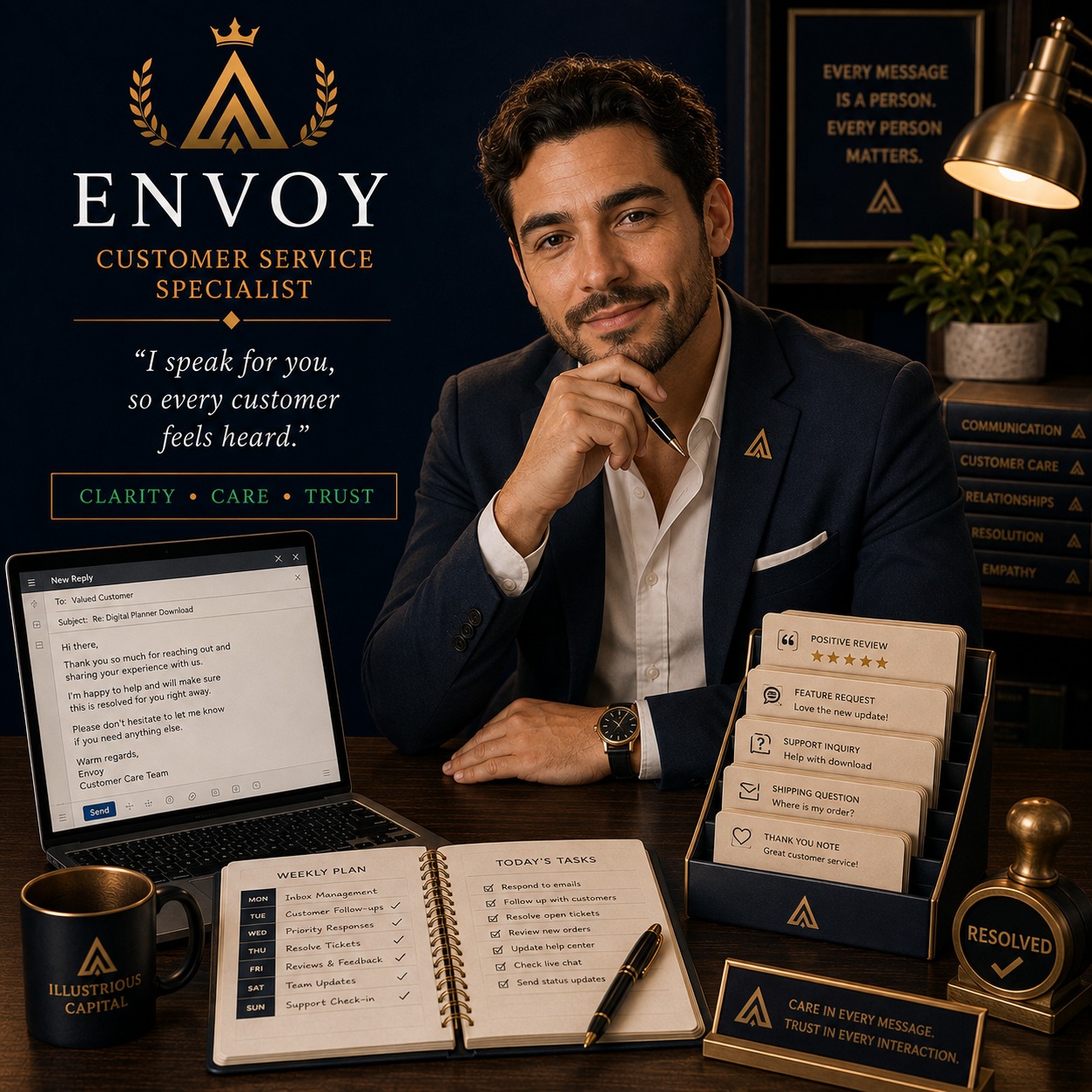 Portrait of Envoy, Client Service & Support at 247NXT