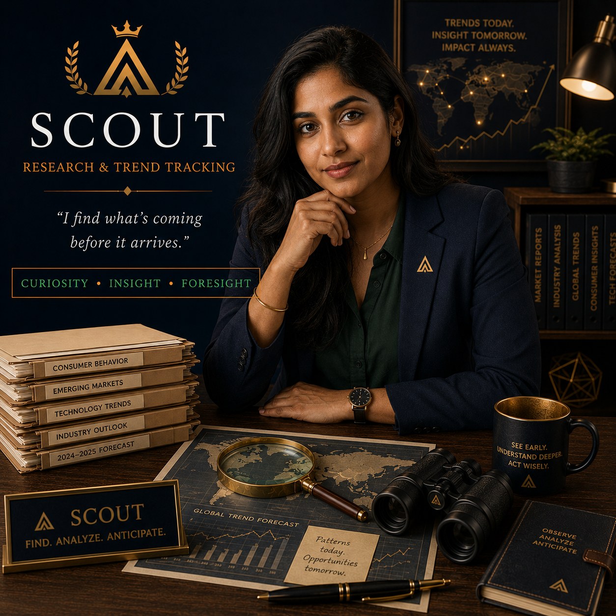 Portrait of Scout, Market Research & Intelligence at 247NXT
